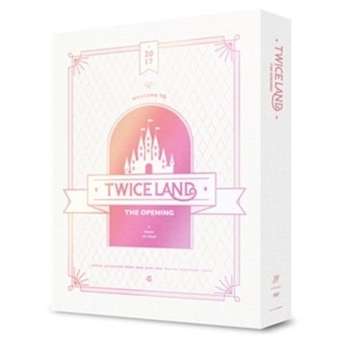 Twice - 1st Concert DVD + 3 Disc + Photobook + Card + Paper Stand - K-POP Sealed Opening Concert